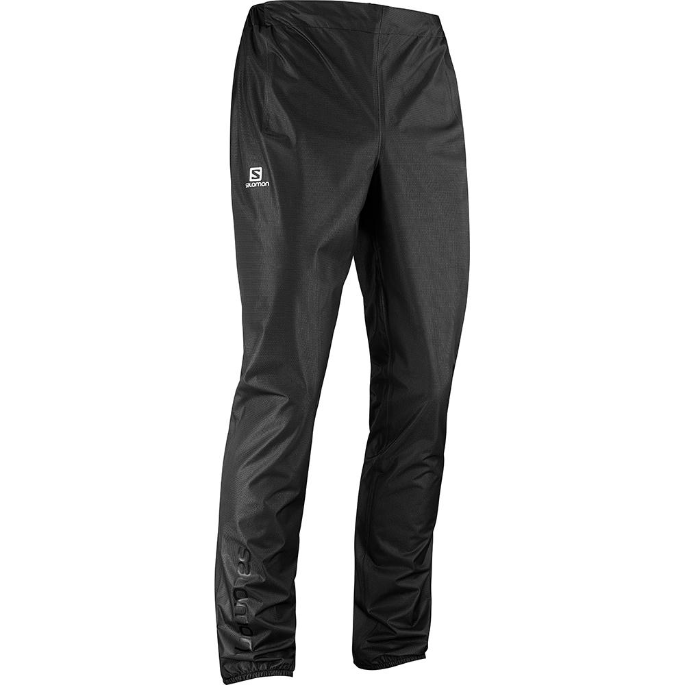 Salomon Singapore Mens Pants - BONATTI RACE WP M Black | 63194-OAPB